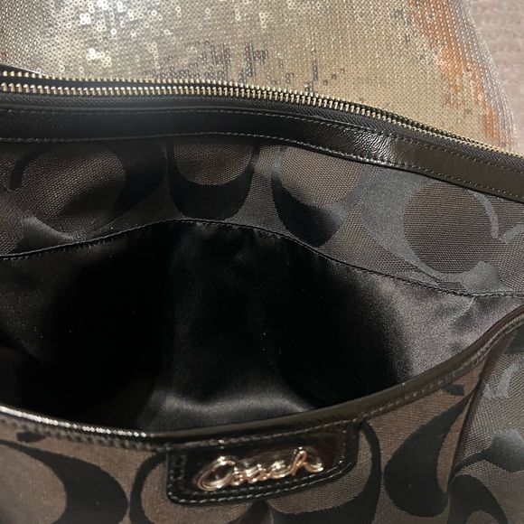 COACH Park convertible Duffle Satchel slouching cross Body - Picture 5 of 7